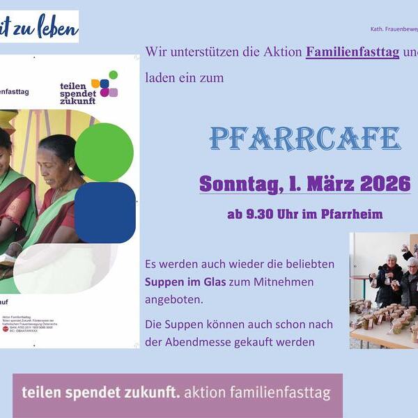 Einladung Suppensonntag