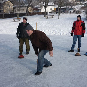 Eisstockschießen