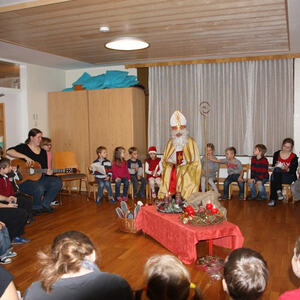Heiliger Nikolaus unterwegs
