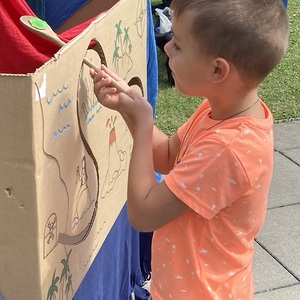 Schatzkarte-Geschicklichkeitsspiel