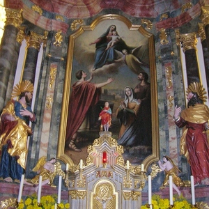 Hochaltar und Tabernakel