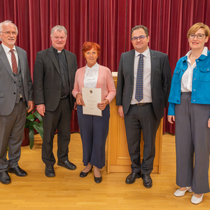 Festakt Überreichung Dankesurkunde