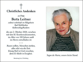 Berta Leitner