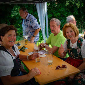 Kräuterbüschelweihe, Weißwurstfrühschoppen, Dank und Willkommenheißen