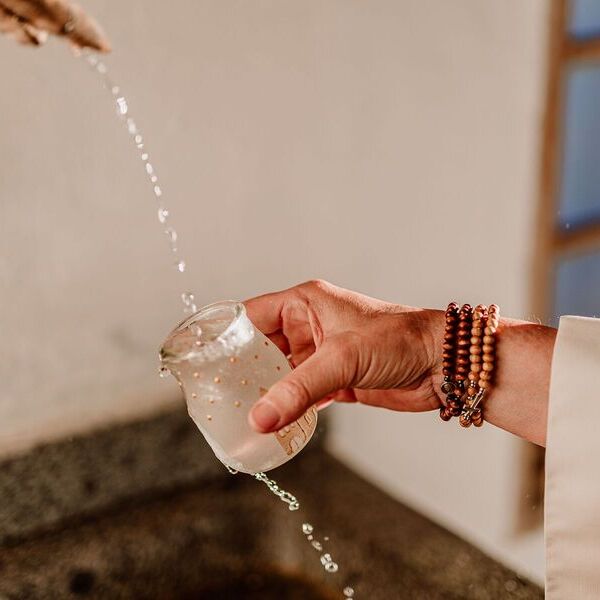 Taufbecken der Taufkapelle Eberschwang