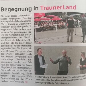 Die Kirchenzeitung berichtet