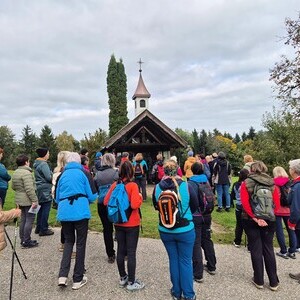 unterwegs auf dem Landschaftsrahmenweg