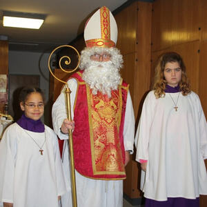 Heiliger Nikolaus unterwegs