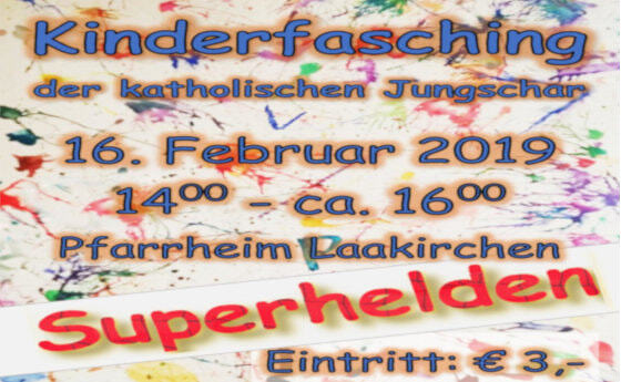 Kinderfasching 2019