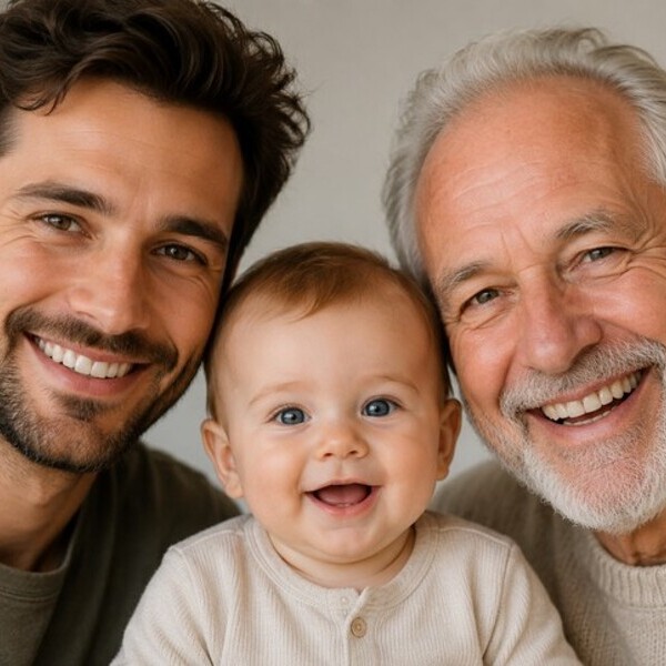 Vater Sohn Opa