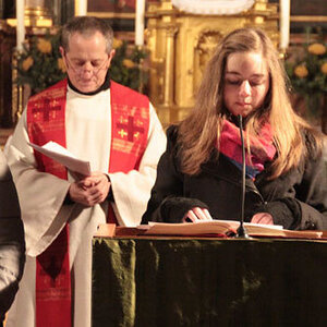 Vorstellungsgottesdienst der Firmkandidaten/innen