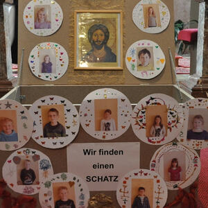 Wir finden einen Schatz