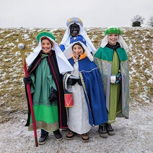 Die einzelnen Gruppen im Bild.