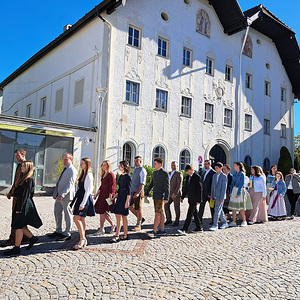 Festzug in die Kirche