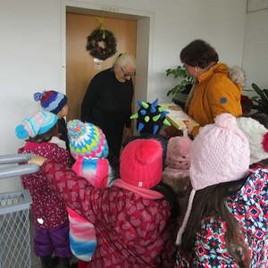 Besuch im betreuten Wohnen