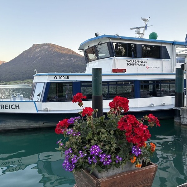 Schiff am Wolfgangsee