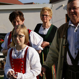 Einzug in die Kirche