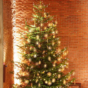 Christbaum geschmückt von Sieglinder Kreuzer und Annemarie Dax