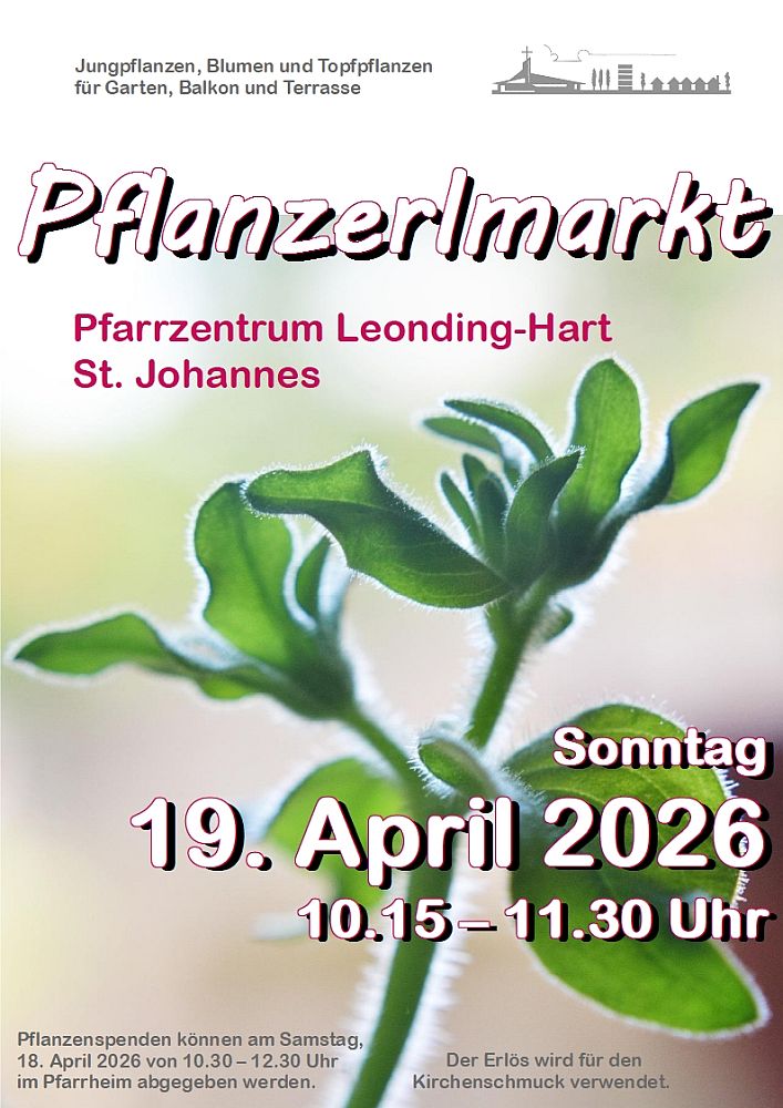 Pflanzerlmarkt 2026