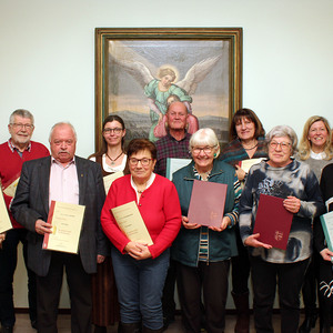 Kirchenchor Ehrungen