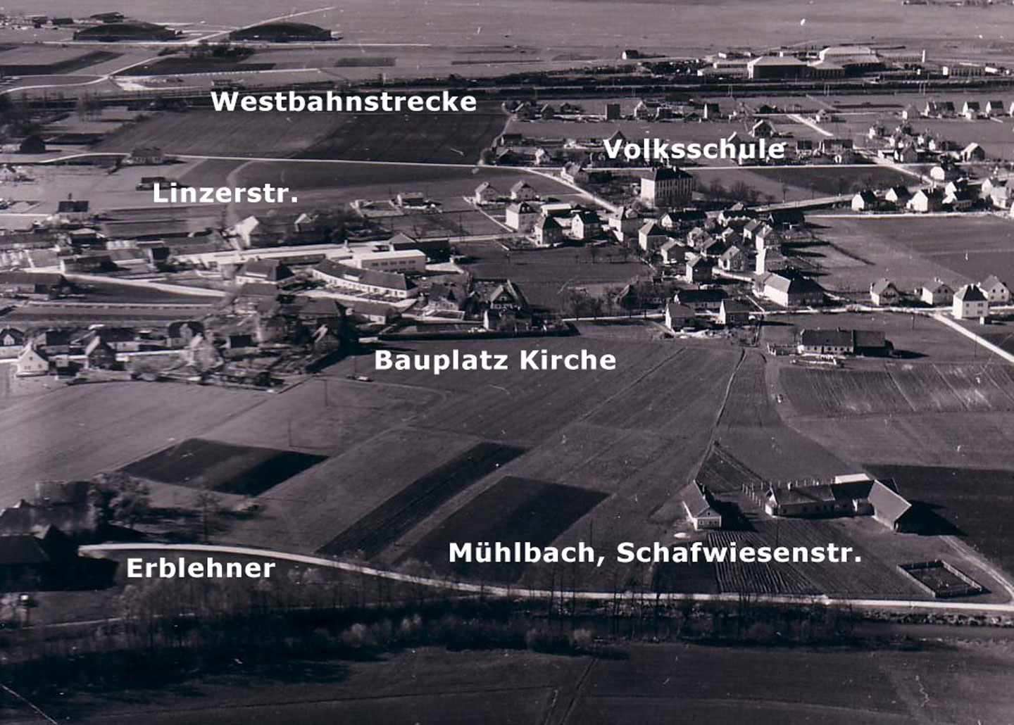 Auswahl des Bauplatzes / Pfarre Wels-St. Josef (Archiv)