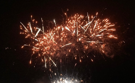 Feuerwerk der Sportunion Traberg