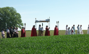 Prozession zu Fronleichnam in Ried im Traunkreis. © Regina Ramsebner/Fotowettbewerb der Diözese Linz