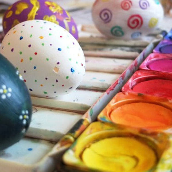 Ostereier färben