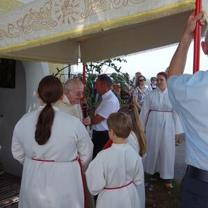 Fronleichnamprozession 2018