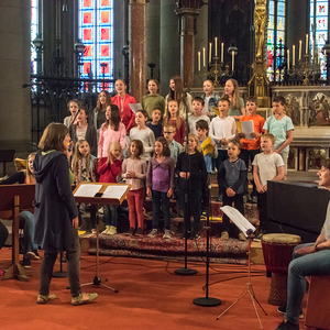 JuMiläum – Großes Kinderfest zu 70 Jahre Jungschar in Linz1.500 MinistrantInnen, Jungscharkinder und GruppenleiterInnen feierten am Samstag, 20. Mai 2017 den 70. Geburtstag der Katholischen Jungschar in der Linzer Innenstadt. Der gemeinsame Gottesdi
