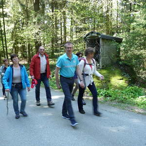 Fußwallfahrt zur Lourdeskapelle in Maria Bründl, Putzleinsdorf, 1. Mai 2017