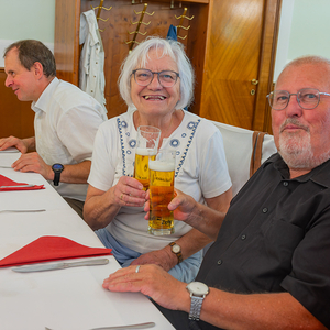 Nach der Wallfahrt eine Jause als Danke für die in der Pfarre ehrenamtlich Tätigen
