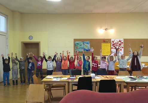 Jungscharstunde am 7.Dezember 2019 im kleinen Pfarrsaal