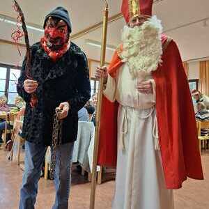 Begegnung mit dem Nikolaus