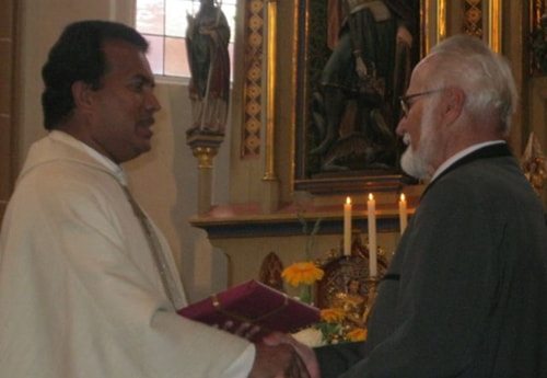 Adolf Gruber beendet die Mesnertätigkeit