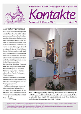 Ausgabe Nr. 178 Fastenzeit und Ostern 2021