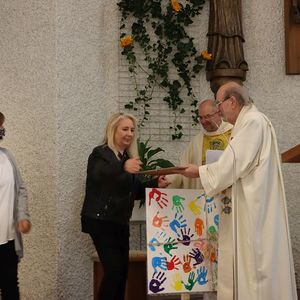 Erntedank und Pensionierung von Pfarrer Franz