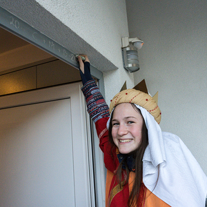 Sternsinger waren unterwegs in Kirchdorf