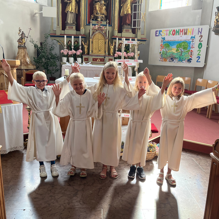 Neuen Ministrant*innen 2022