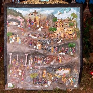 Osterkrippe der Pfarre St. Quirinus - Kleinmünchen