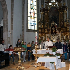 Vorstellmesse der Firmlinge