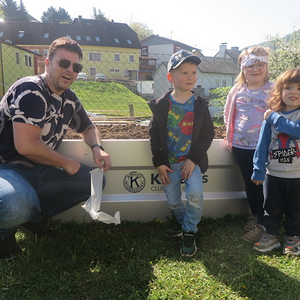 Ein Hochbeet für den Kindergarten