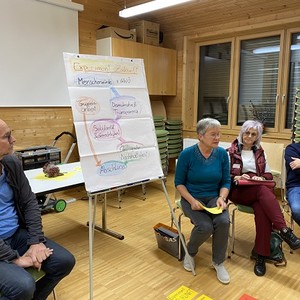 Irmgard Neumayer stellt die Impulsreihe 'Experiment Zukunft' vor