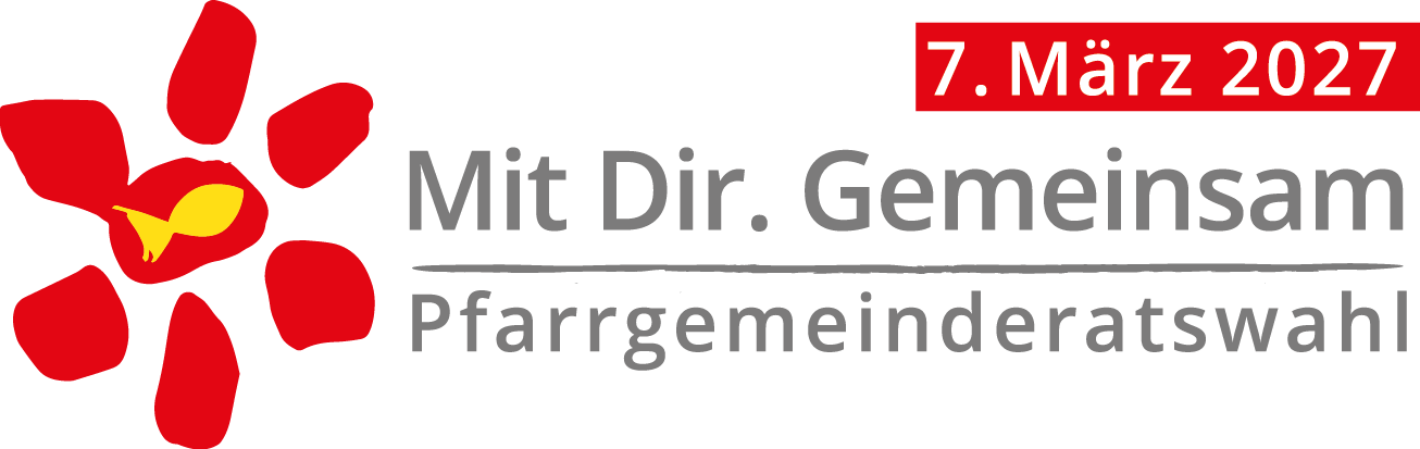 Diözese LInz Logo PGR Wahl 2027 Mit Dir.Gemeinsam