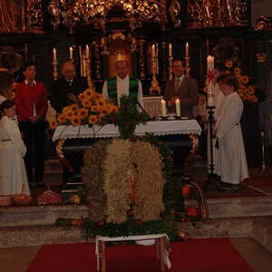 Erntedankfest Kirche Maria Schauersberg 2014