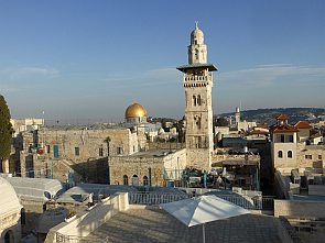 Blick vom Hopsiz der Zionsschwestern aus