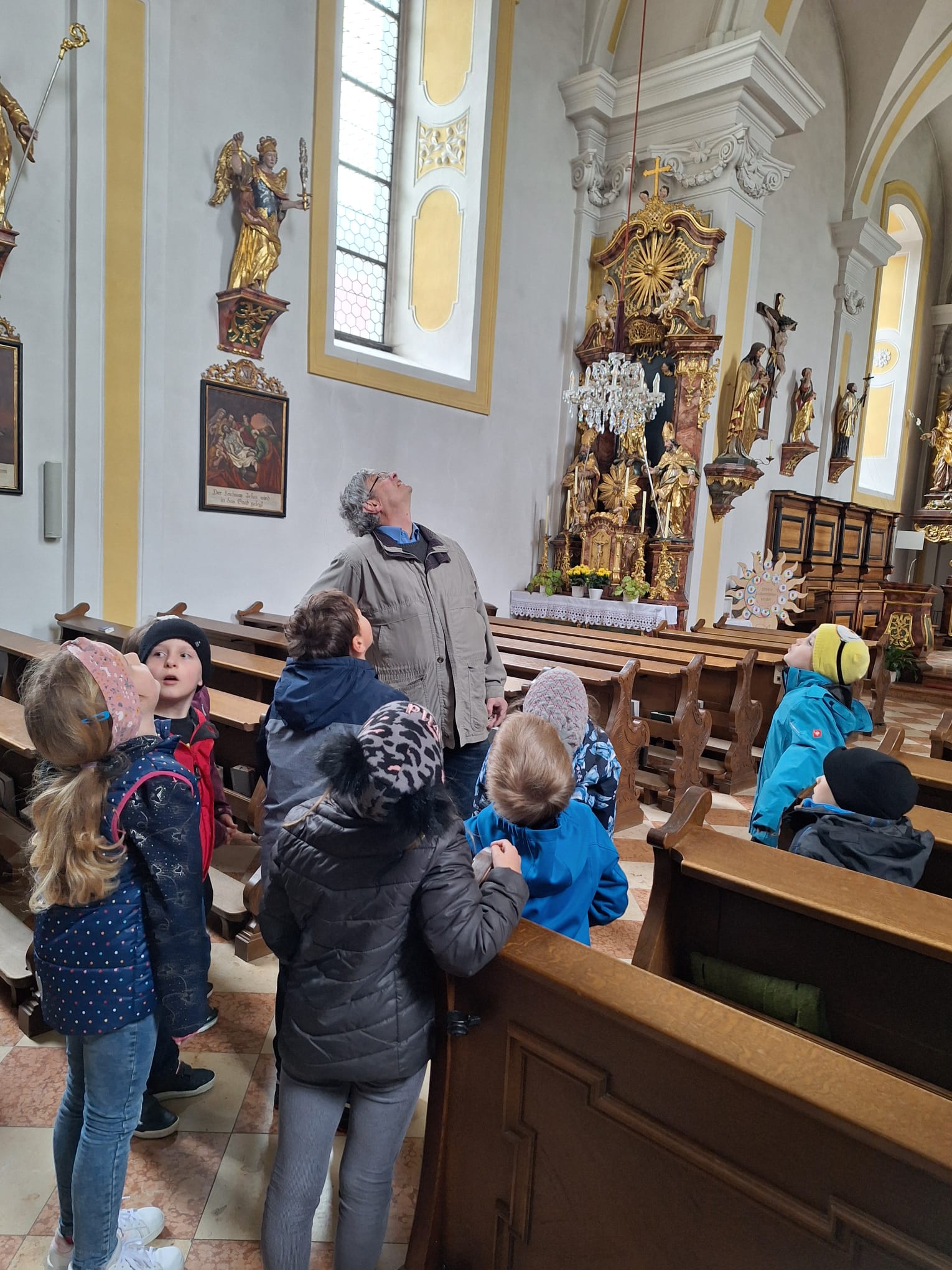 Kirchenführung ErstkommunionKinder