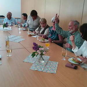 Bischofsvikar Willi Vieböck besucht das Salzkammergut-Klinikum Gmunden