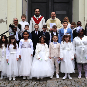 Eindrücke beim Fest der Erstkommunion 2024 in St. Quirinus