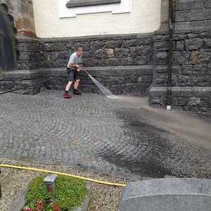 Sanierung Pfarrkirchenmauer